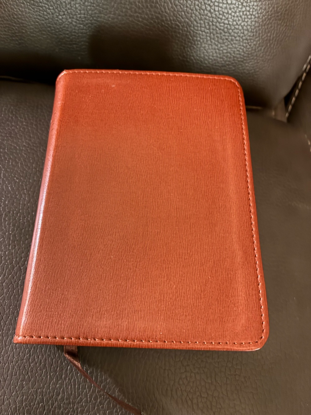 NavPress The Message Remix Translated Imitation Tan Leather 4”x 6” Bible